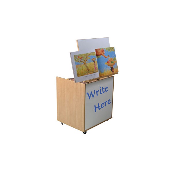 Mobile Big Book Easel With Whiteboard