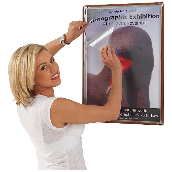 Busygrip Wood Look Poster Frames Poster Display & Signage