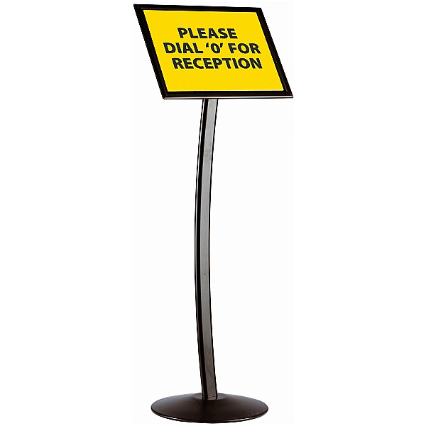Busygrip Black Poster Stand
