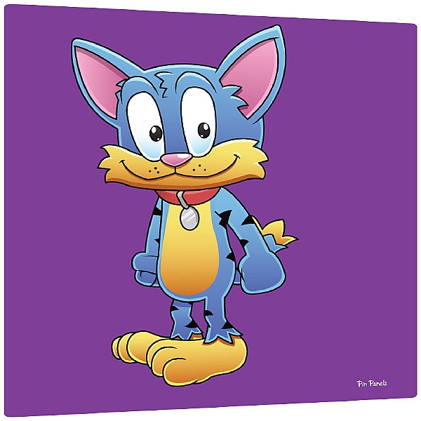 Pin Panelz Primary Graphics Calvin Cat Noticeboard