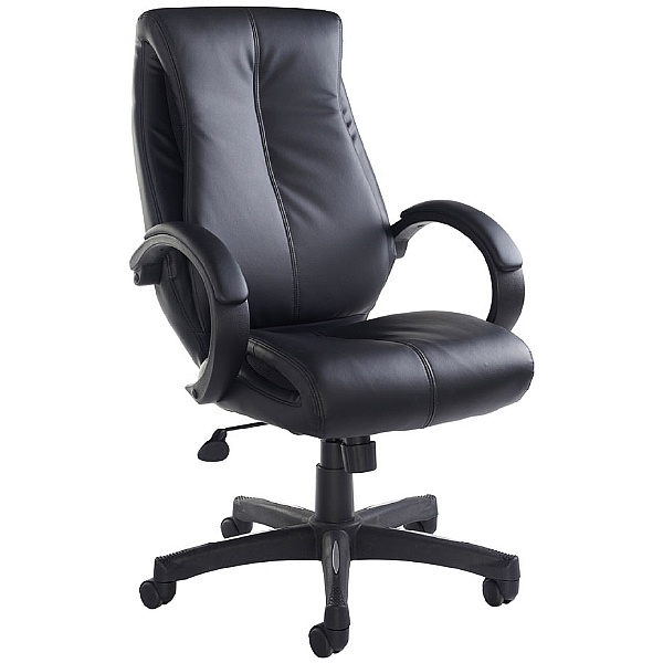 Nureyev Leather Faced Managers Chair