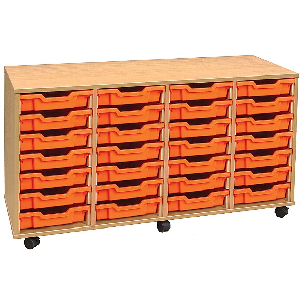 4store 28 Tray Shallow Storage Unit