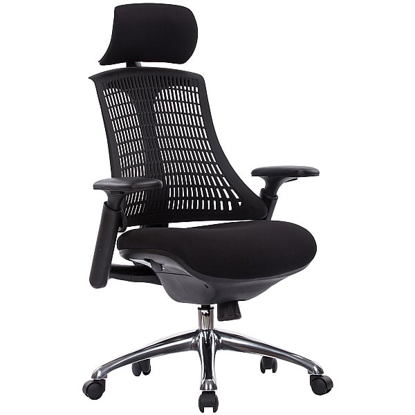 Flash Ergonomic Task Chair With Headrest