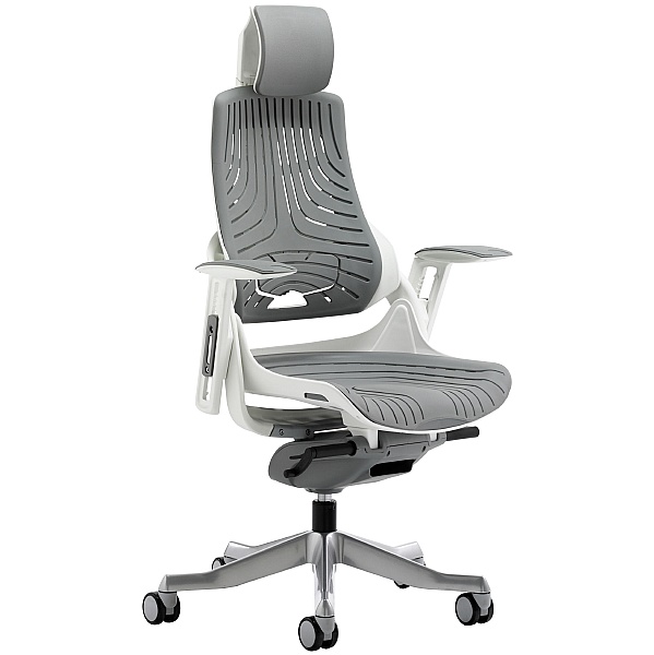 Jett Elastomer Operator Chair With Headrest