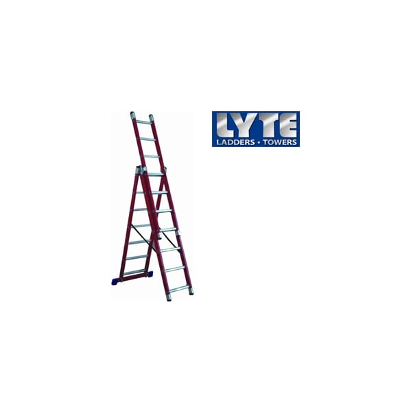 Lyte Glass Fibre Combination Ladders