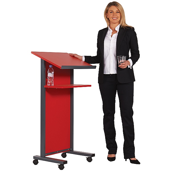 Coloured Panel Front Lectern