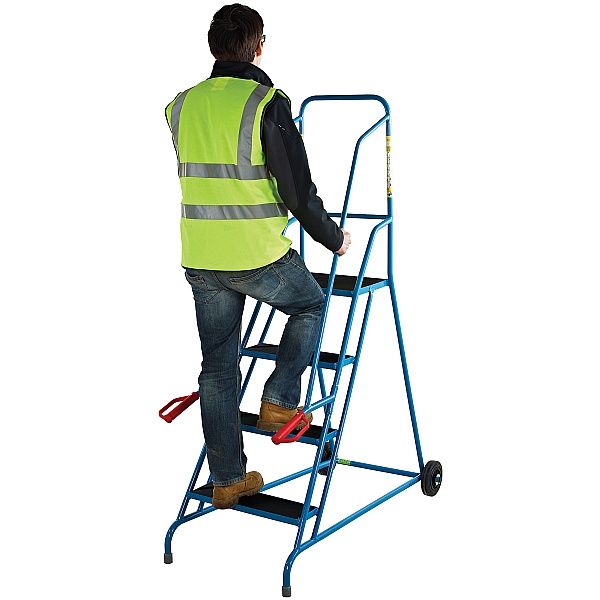 Fort Wheeled Step Ladders Tilt & Pull/Push Steps