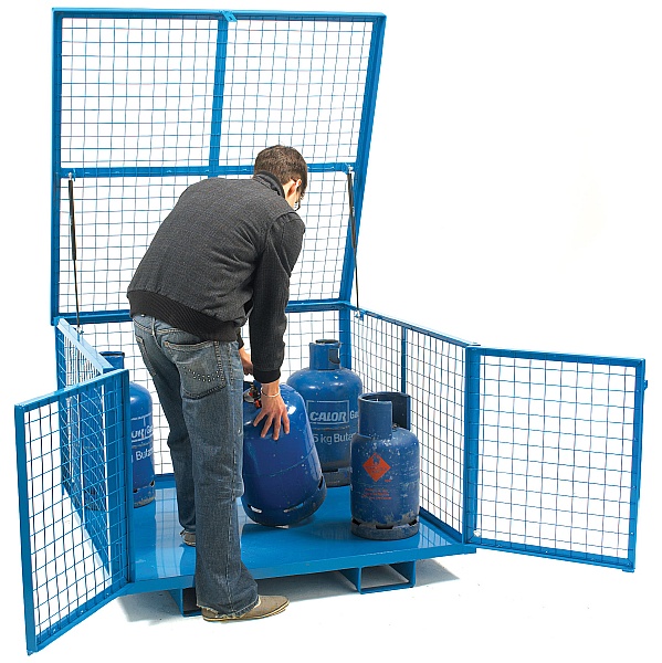 Security Cage With Lift Up Lid