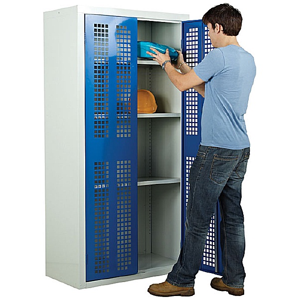 Perforated Door Cupboards