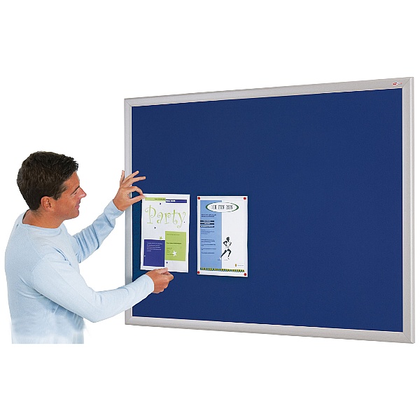 Eco-Friendly Aluminium Effect Frame Noticeboards