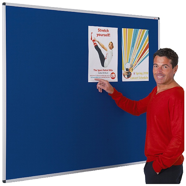 Aluminium Framed Felt Noticeboards