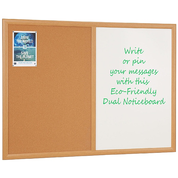 Eco-Friendly Dual Noticeboards