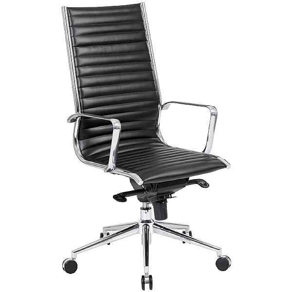 Abbey High Back Designer Leather Office Chair