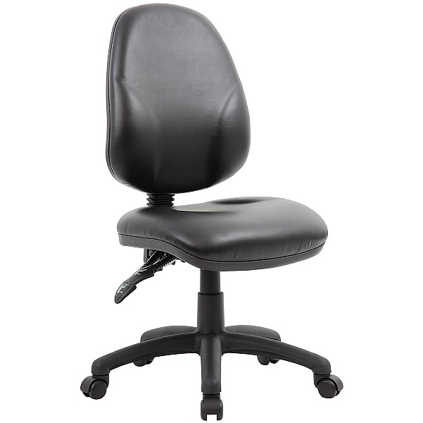 Comfort Ergo 2-Lever Leather Operator Chairs