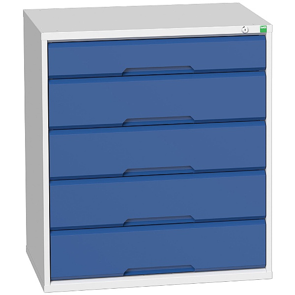 Bott Verso Drawer Cabinets - 800mm Wide x 900mm High - 5 Drawers