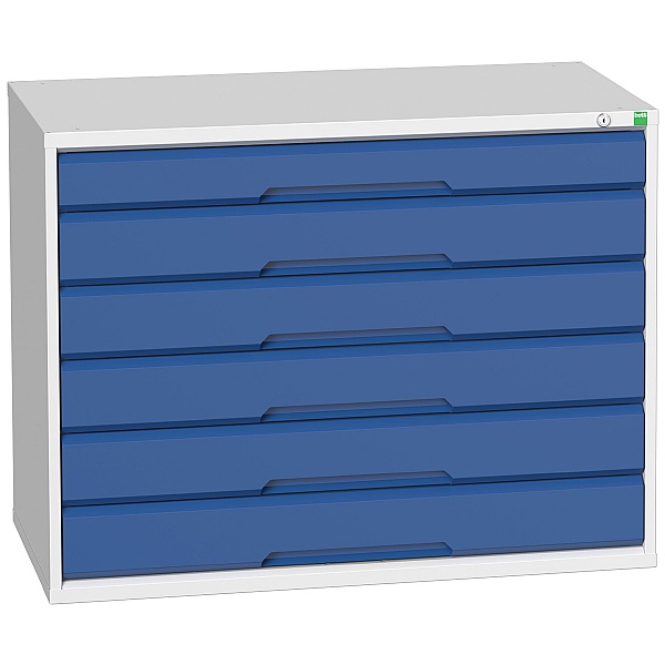 Bott Verso Drawer Cabinets - 1050mm Wide x 800mm High - 6 Drawers
