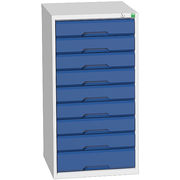 Bott Verso Drawer Cabinets - 525mm Wide x 1000mm High - 9 Drawers