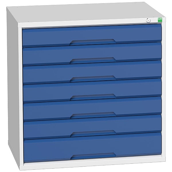 Bott Verso Drawer Cabinets - 800mm Wide x 800mm High - 7 Drawers