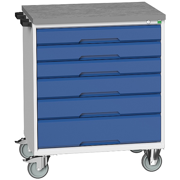 Bott Verso Mobile Roller Cabinets 800W - 6 Drawers