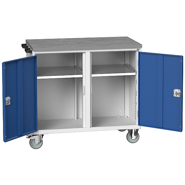 Bott Verso Mobile Maintenance Trolley - 2 Cupboards