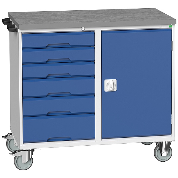 Bott Verso Mobile Maintenance Trolley - Cupboard With 6 Drawers