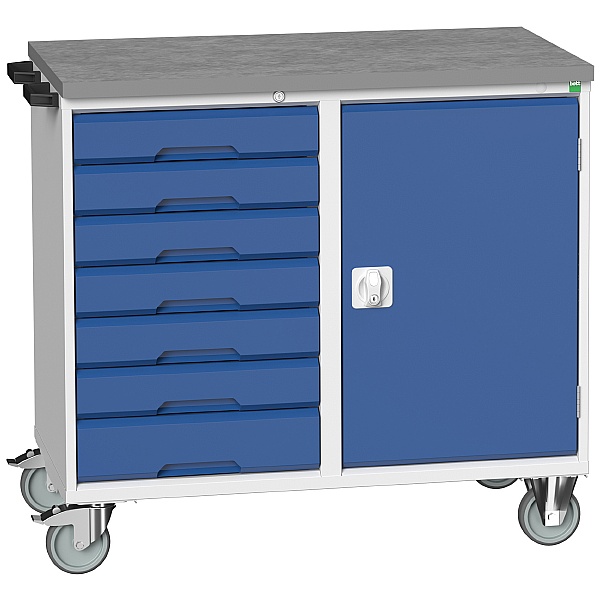 Bott Verso Mobile Maintenance Trolley Cupboard With 7 Drawers