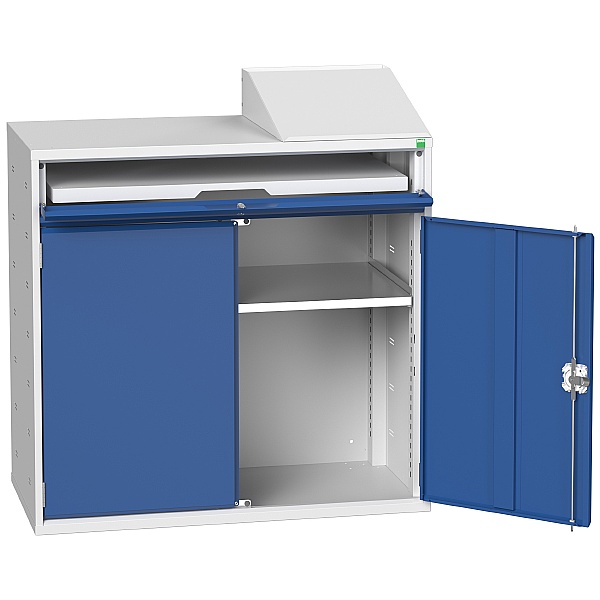 Bott Verso Computer Cupboard 1050W x 1130H - Open Top