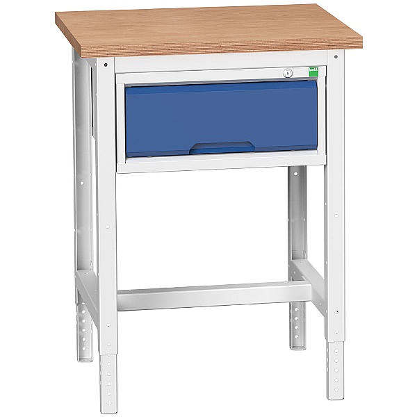 Bott Verso Benches - Height Adjustable Workstand With 1 Drawer