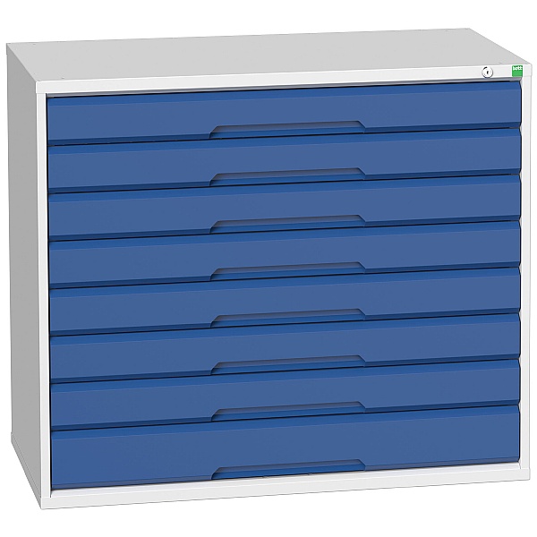 Bott Verso Drawer Cabinets - 1050mm Wide x 900mm High - 8 Drawers