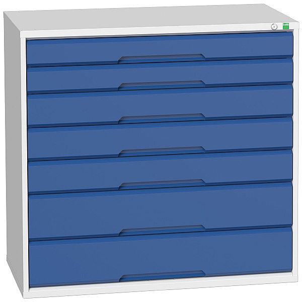 Bott Verso Drawer Cabinets - 1050mm Wide x 1000mm High - 7 Drawers