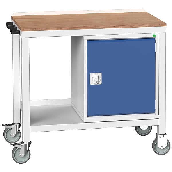 Bott Verso Benches - Mobile Welded Bench With Cupboard