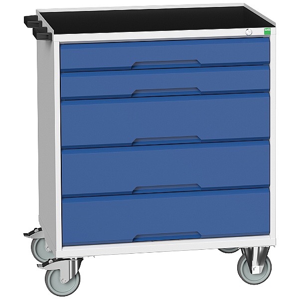 Bott Verso Mobile Roller Cabinets 800W - 5 Drawers