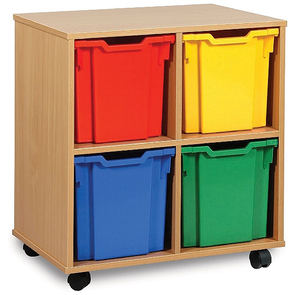 4 Tray Jumbo Storage Unit