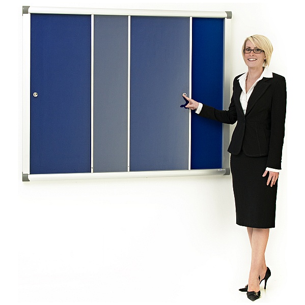 Province Acrylic Sliding Door Tamperproof Noticeboards