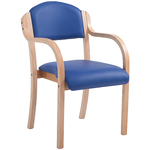 Devonshire Vinyl Stacking Armchairs