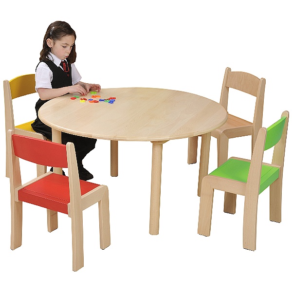 Circular Classroom Writing Table