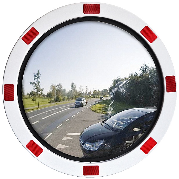 DURABEL LITE Economy Round Stainless Steel Traffic Mirrors