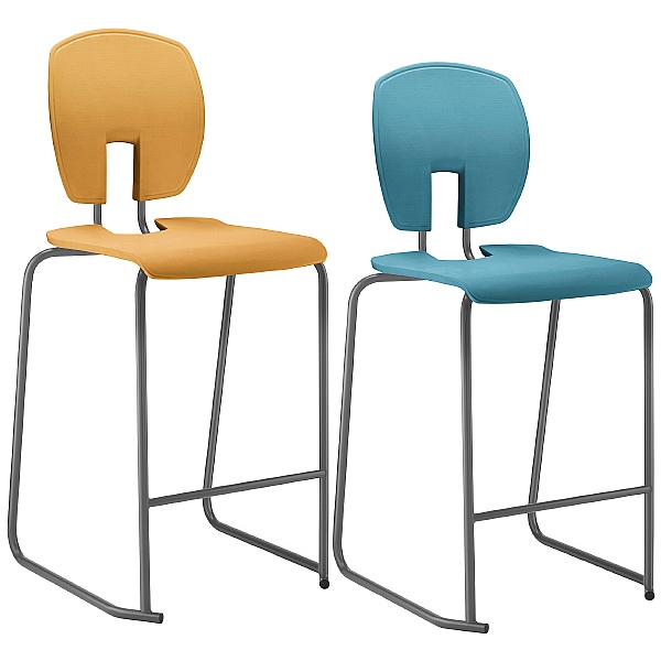 SE Curve Ergonomic High Back Classroom Stool