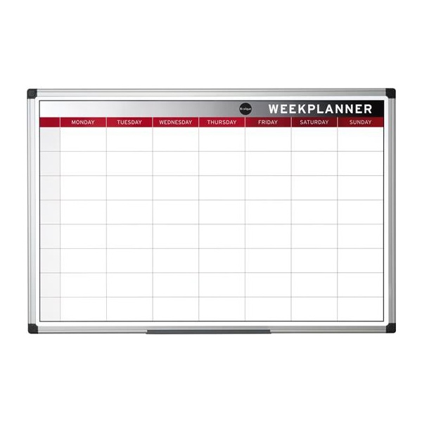 Bi-Office Magnetic Week Planner