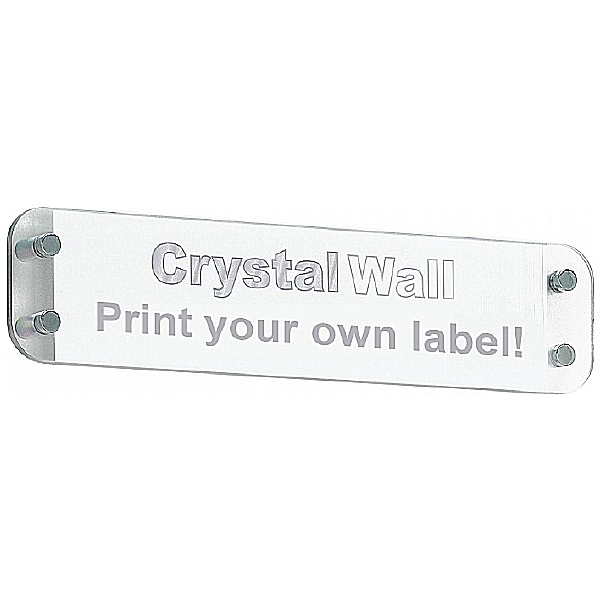 Crystal Wall Nameplate Board