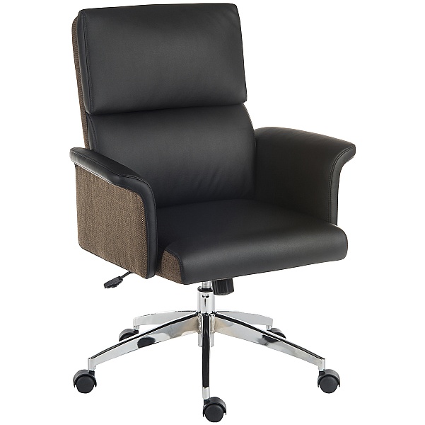 Elegance Medium Back Executive Chair Black