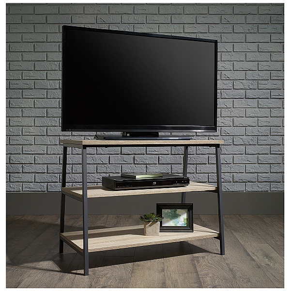 Foundry Industrial Style TV Stand - Charter Oak