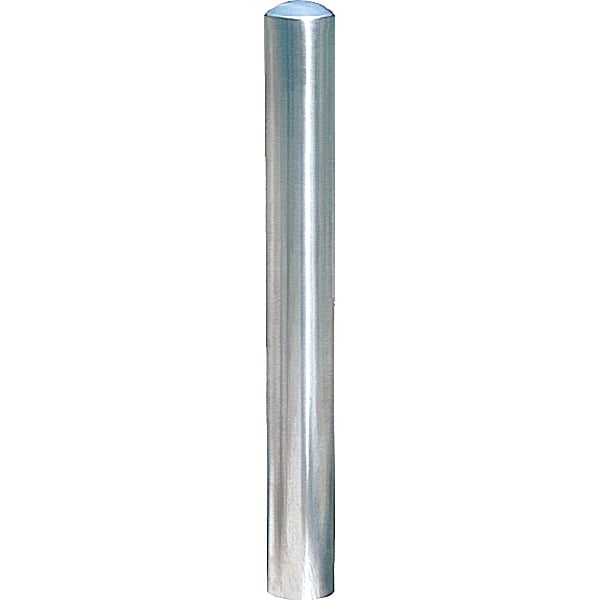 Chichester Removable Stainless Steel Bollards - Padlocked