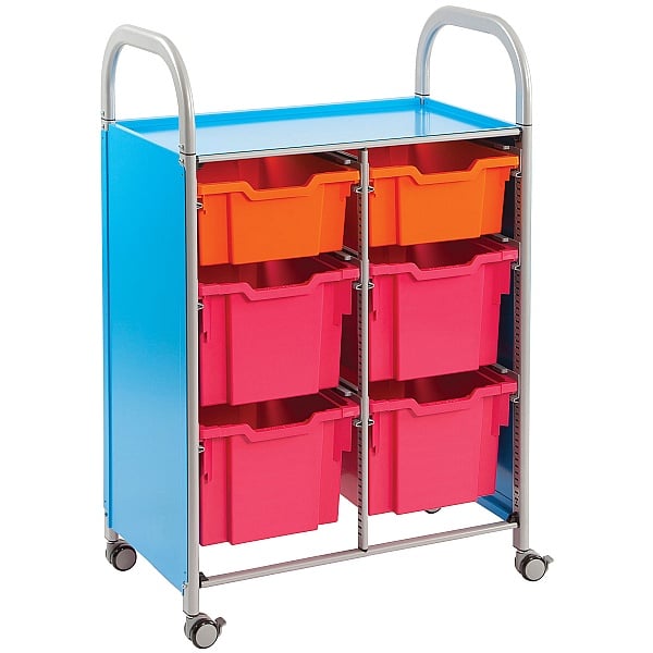 Gratnells Callero Variety Tray Storage Unit With Deep and Extra Deep Trays