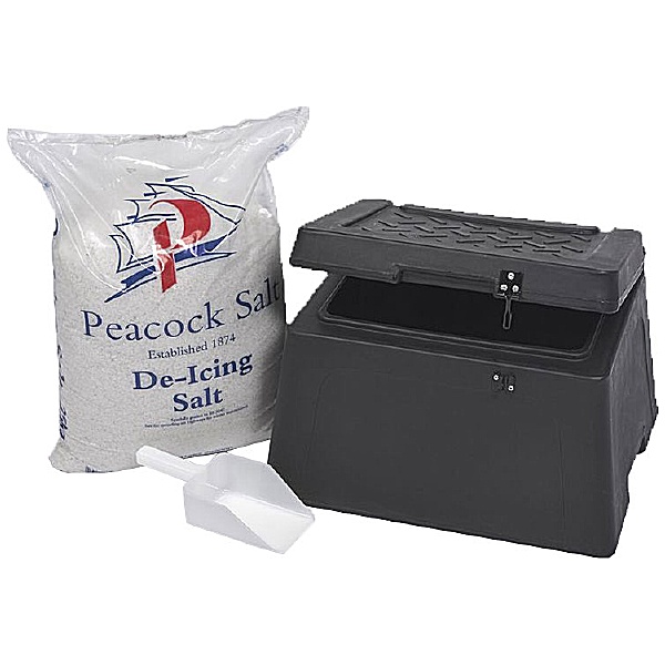 Mini Grit Bin With Salt and Scoop