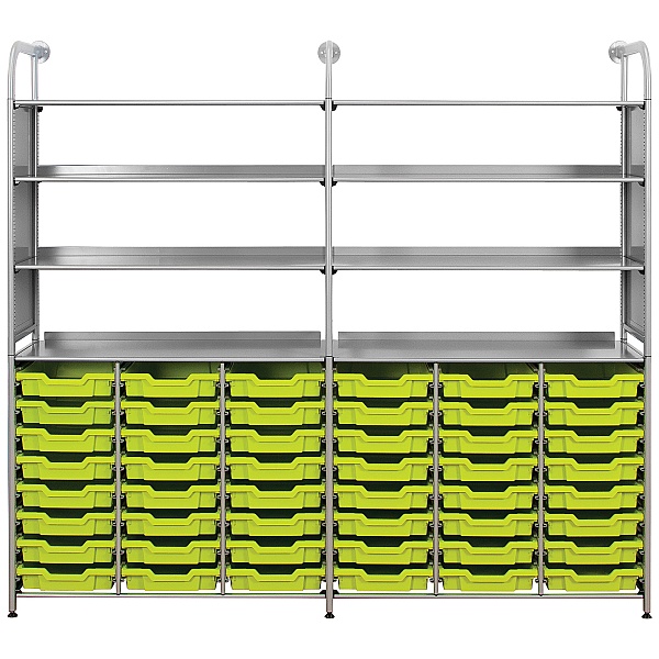 Gratnells Callero 48 Shallow Tray Combination Storage Unit