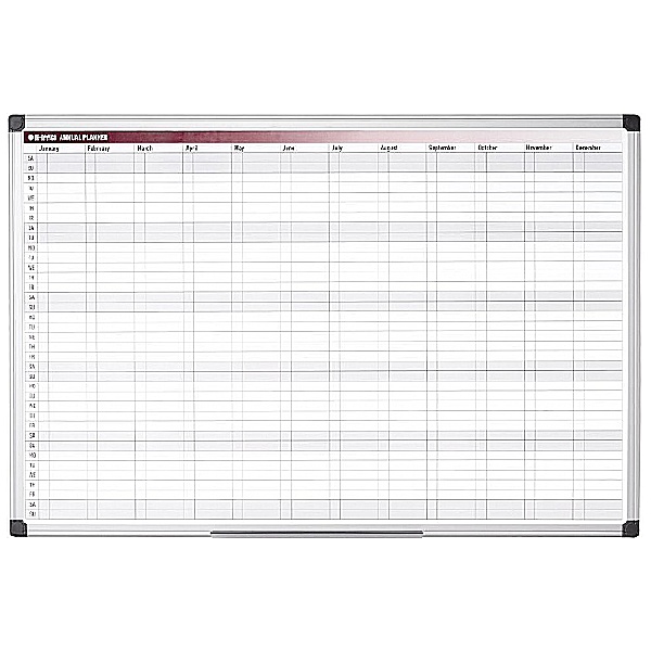 Bi-Office Annual Weekly Planner