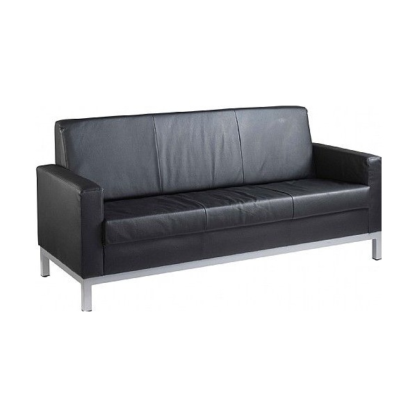 NEXT DAY Westbridge 3 Seater Leather Faced Sofa