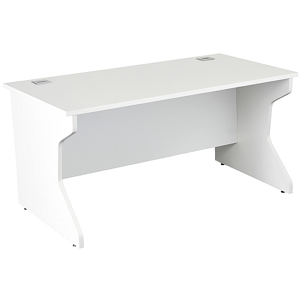 NEXT DAY Karbon K4 Rectangular Panel End Desk