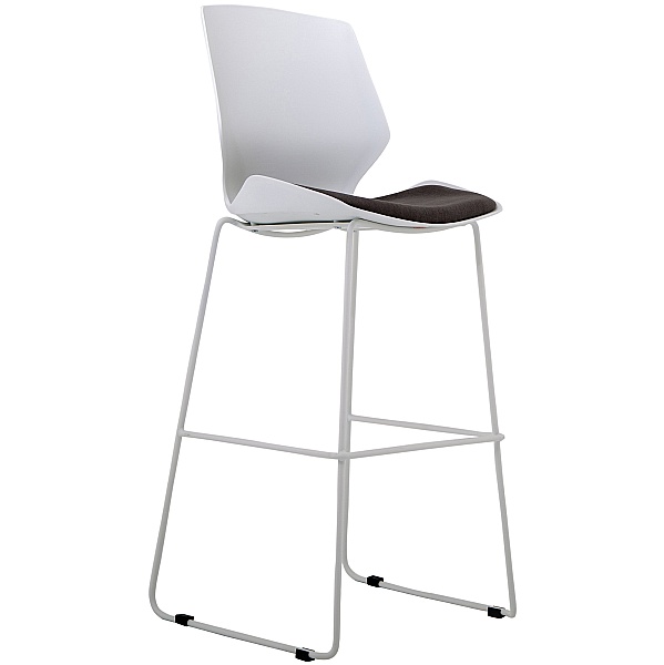 Arno Skid Base High Stool